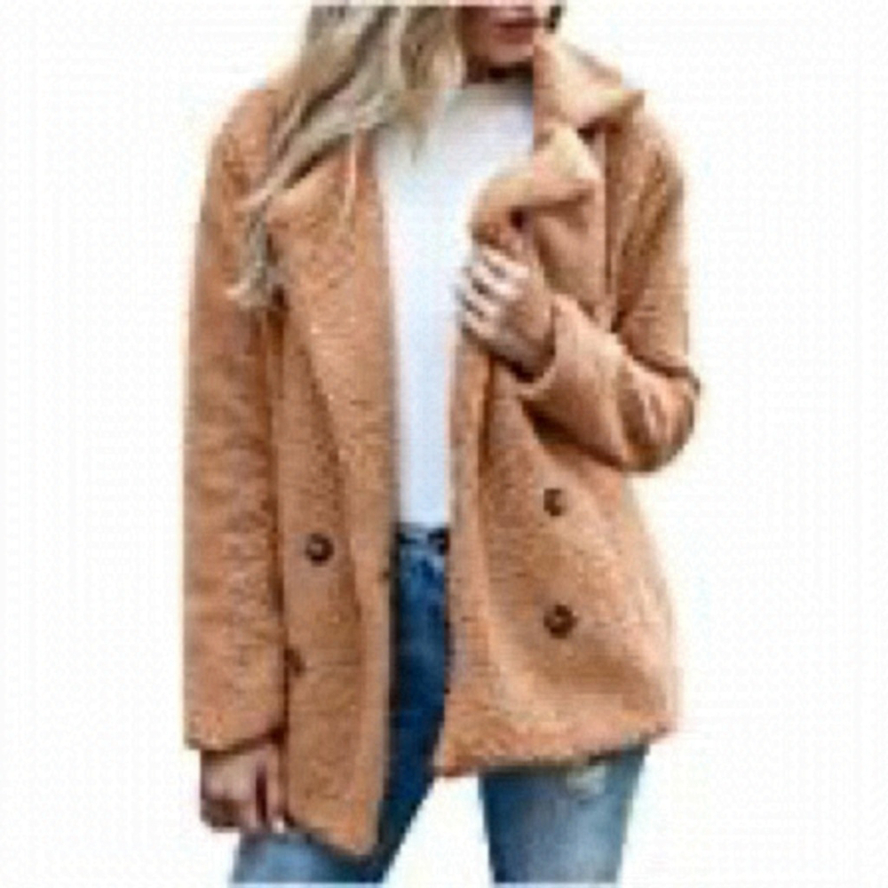 NWT Zeagoo Faux Fur Teddy Fuzzy Coat